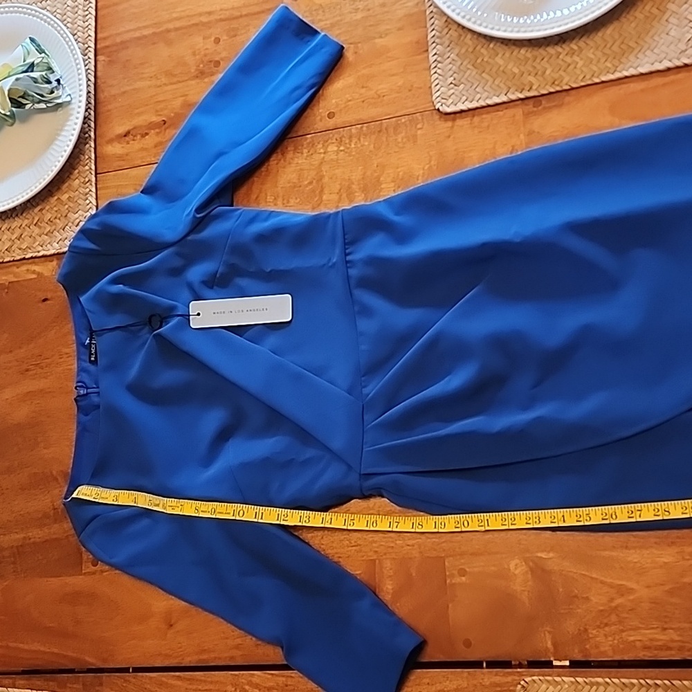 NWT Blue Black Halo dress